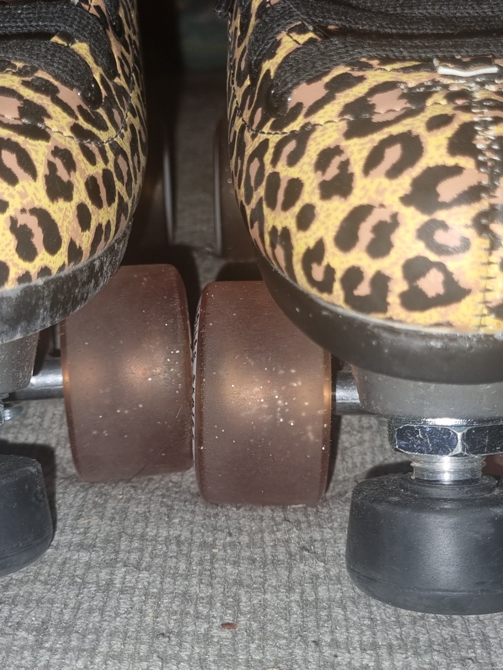 Moxi Jungle - Leopard Print Roller Skates